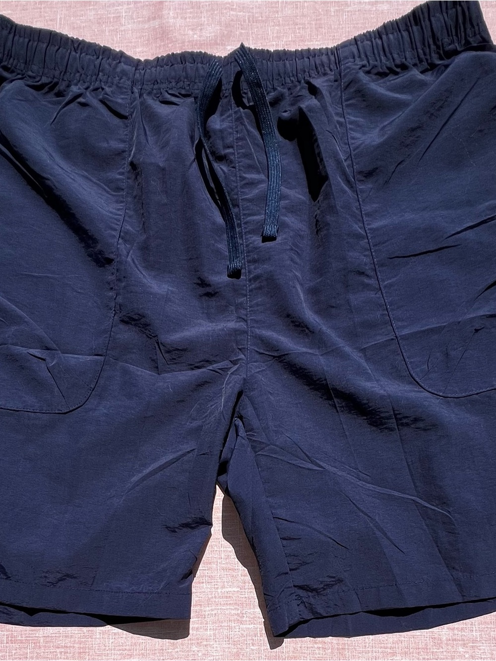 Men's Athletic Drawstring Performance Shorts - Navy. Size 2XL. NWT.